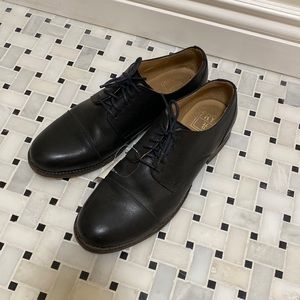 Black Loafers by Frye. Size 10. Leather. Like new!